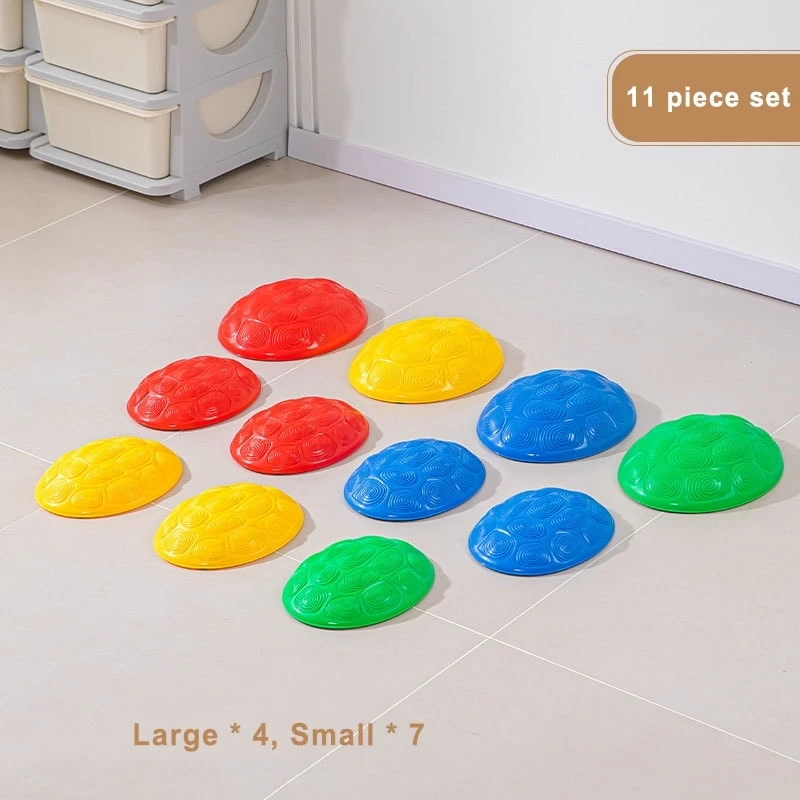 High Quality Plastic Non-Slip Turtle Back Stepping Stone Sensory Training Equipment Sensory Toy for Kids