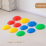 High Quality Plastic Non-Slip Turtle Back Stepping Stone Sensory Training Equipment Sensory Toy for Kids