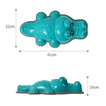 Hot Sale Kids Sensory toy Stepping Stones Crocodile Crossing Stone Color 6 - Piece Set