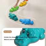 Hot Sale Kids Sensory toy Stepping Stones Crocodile Crossing Stone Color 6 - Piece Set