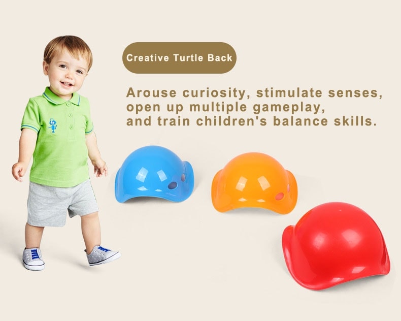 Colorful Turtle Back Stepping Stone