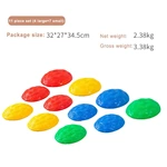 High Quality Plastic Non-Slip Turtle Back Stepping Stone Sensory Training Equipment Sensory Toy for Kids