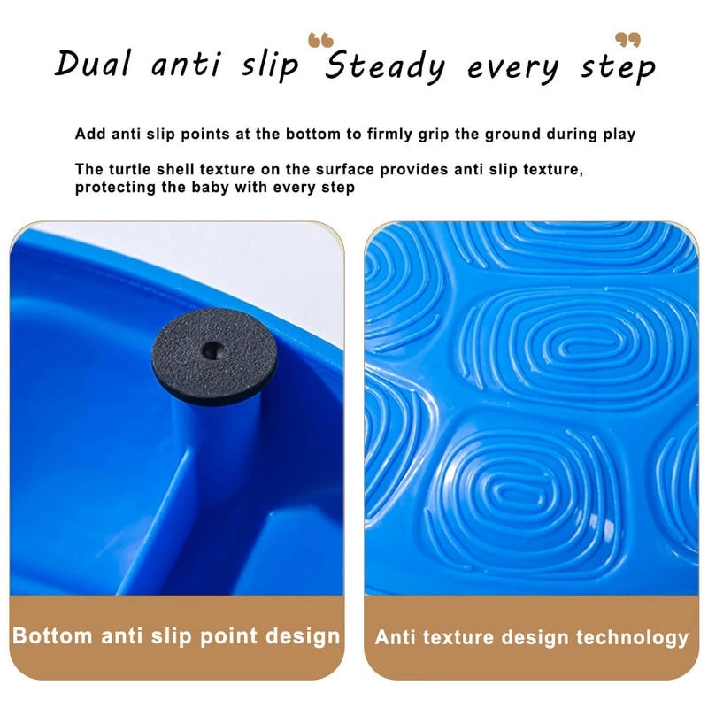 High Quality Plastic Non-Slip Turtle Back Stepping Stone Sensory Training Equipment Sensory Toy for Kids